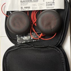 Poly Blackwire 5220 Wired Headset-Plantronics 