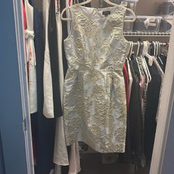Gold Dress Tahari Size 4