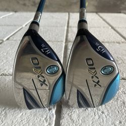 Xxio Hybrid 5 And 7 Golf Clubs