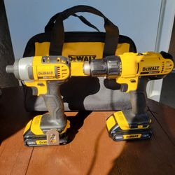 Dewalt Drill And Impact Set