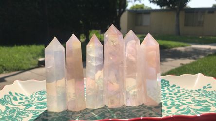 Rose Quartz Aura points