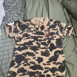 Camo Bape Polo Men