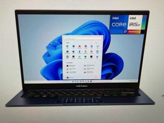 ASUS Vivobook 14 14" FHD Laptop, Intel Core i7-1355U, 1.7GHz, 12GB RAM, 512GB SSD, Windows 11 Home, Intel UHD Graphics, Wi-Fi5, Bluetooth, Quiet Blue,