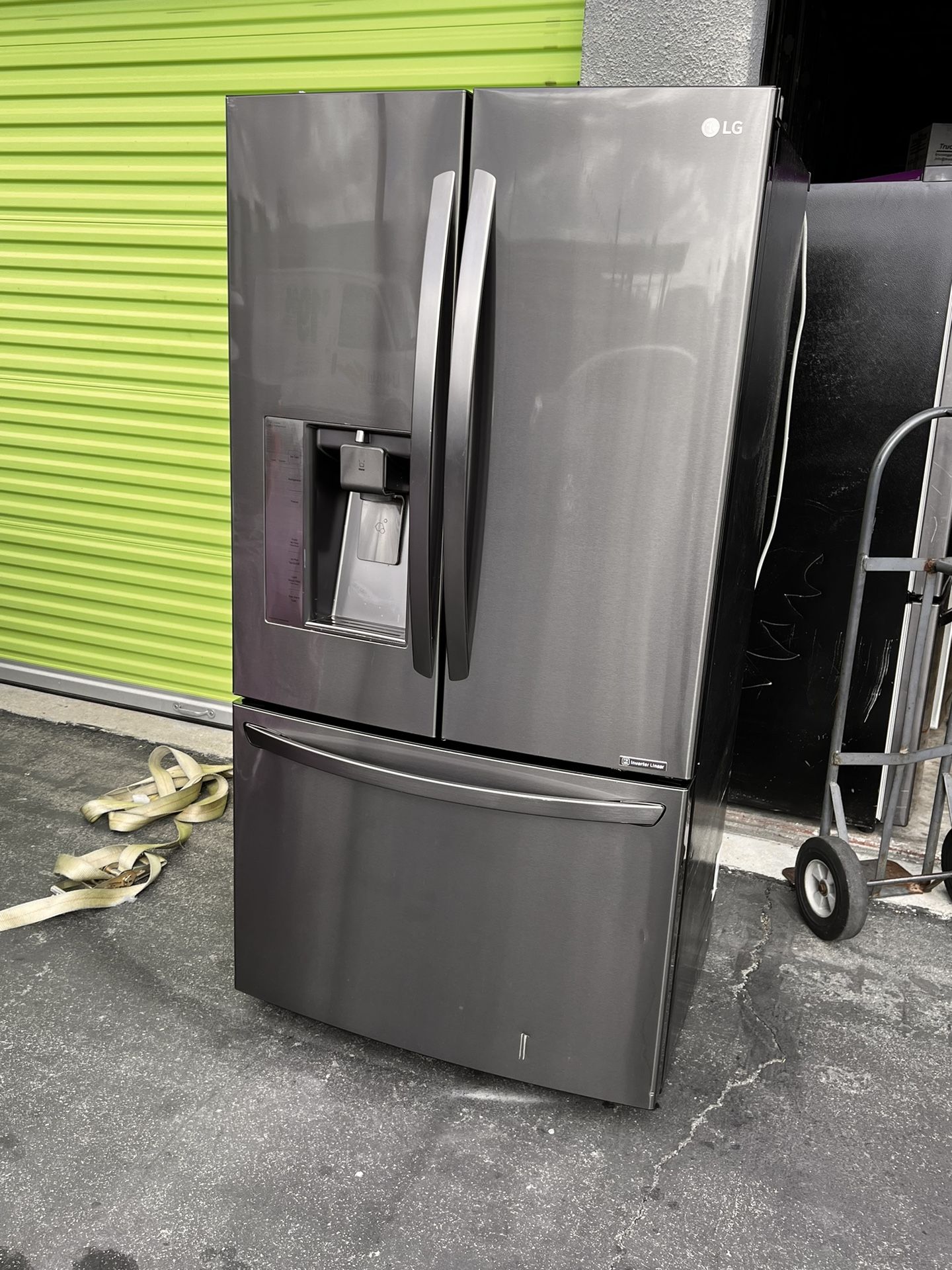 LG Counter Depth Black Stainless Steel Refrigerator