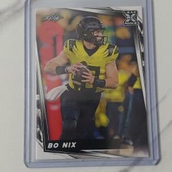 Bo Nix Rookie Card 
