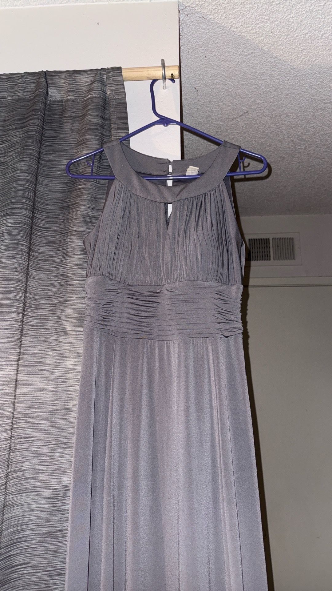 Sangria Grey Long Dress size 10