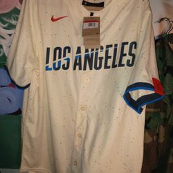 New Era Nike Dodger Jersey 