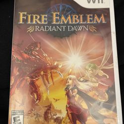 Fire Emblem: Radiant Dawn for Nintendo Wii CASE ONLY!!!