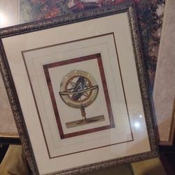 "Nautical " Cercle" Meridien" Picture 24in x 28in