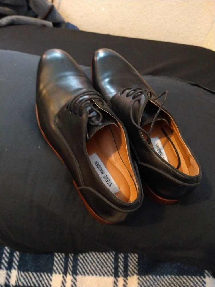 Steve Madden All Leather Dress Shoes 