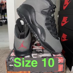 Air Jordan 10 OG Shadow 2025 Size 10 Travis Fragment Nigel