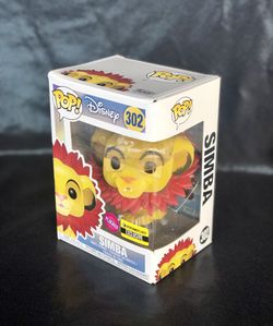 The Lion King - Simba Flocked - POP! Disney action figure 302