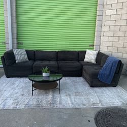 *Free Delivery* Gray Costco Modular Sectional Couch Sofa
