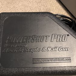 Power Shot Pro Electric Staple & Nail Gun 