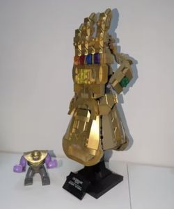 Thanks Hand Lego With Thanos Figure