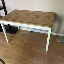 Wooden IKEA Kitchen Table 