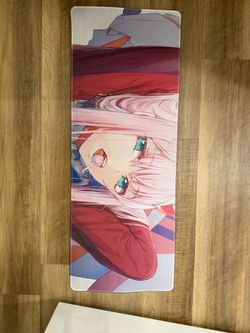 2 Large Desk Mats / Mouse Pads (Anime, Cherry Blossom)