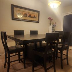 Black Tall Table 