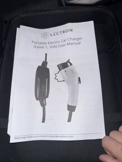 Portable Electric Car Charger (Level 1, 16A)