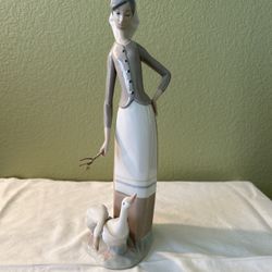 Lladro: Girl With Geese