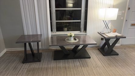 Three-piece table