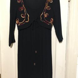Women’s midi dress %97 Rayon size 4