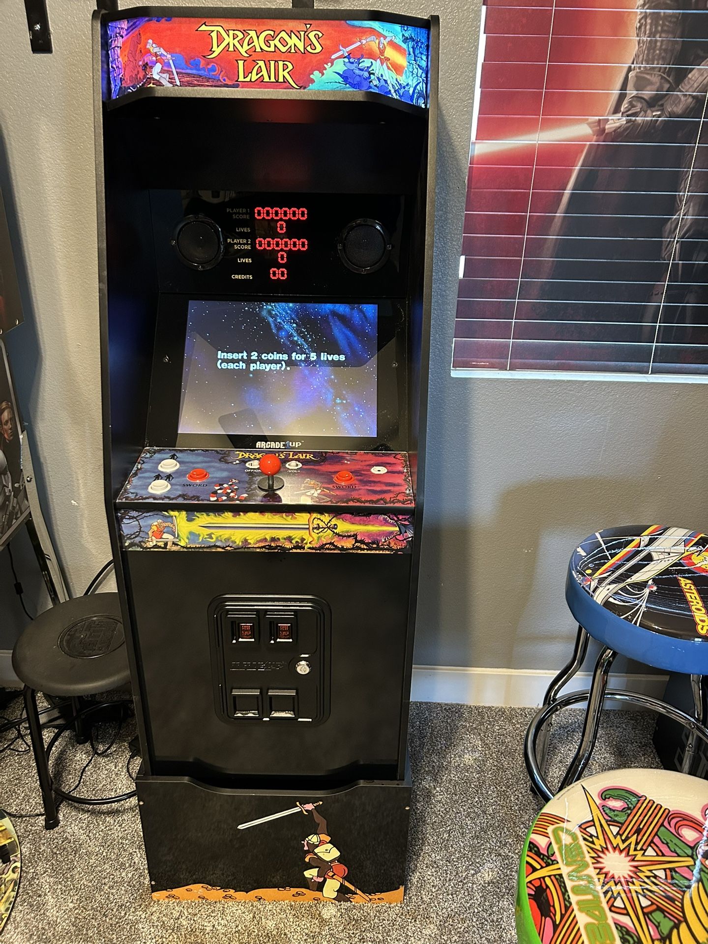 Arcade1up Dragon’s Lair Home Arcade Cabinet