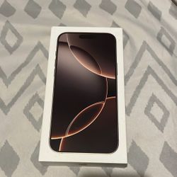 IPHONE 16 PRO MAX 256GB UNLOCKED