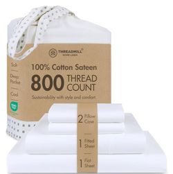 Threadmill Luxury Queen Sheet Set 800 Thread Count