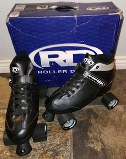 Roller Derby Viper M1 Quad Roller Skates - Men's Size 8 (Black)