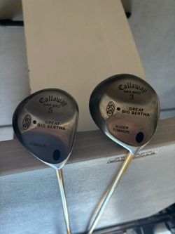 Callaway War Bird Big Bertha Fairway Woods 