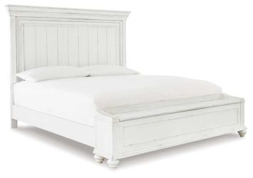 White wooden Bed Frame and dresser