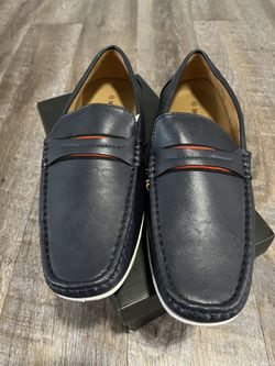 Bruno Marx Leather Loafers