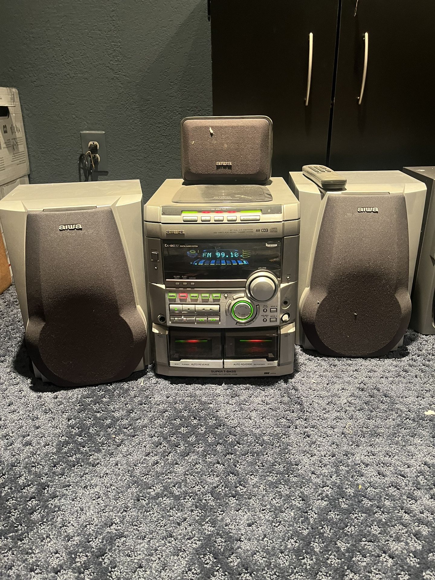 Stereos (4 Systems) Aiwa