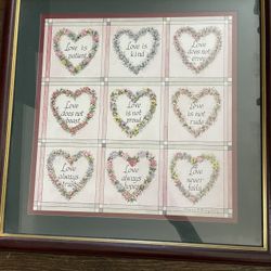 Love Is Framed Art