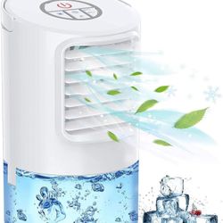 Air Conditioner Air Cooler Portable, Mini Air Cooler Fan, Portable Air Conditioner Fan, Mobile Air Conditioners For Home, 3 In 1 Fan/Humidifier/Condit