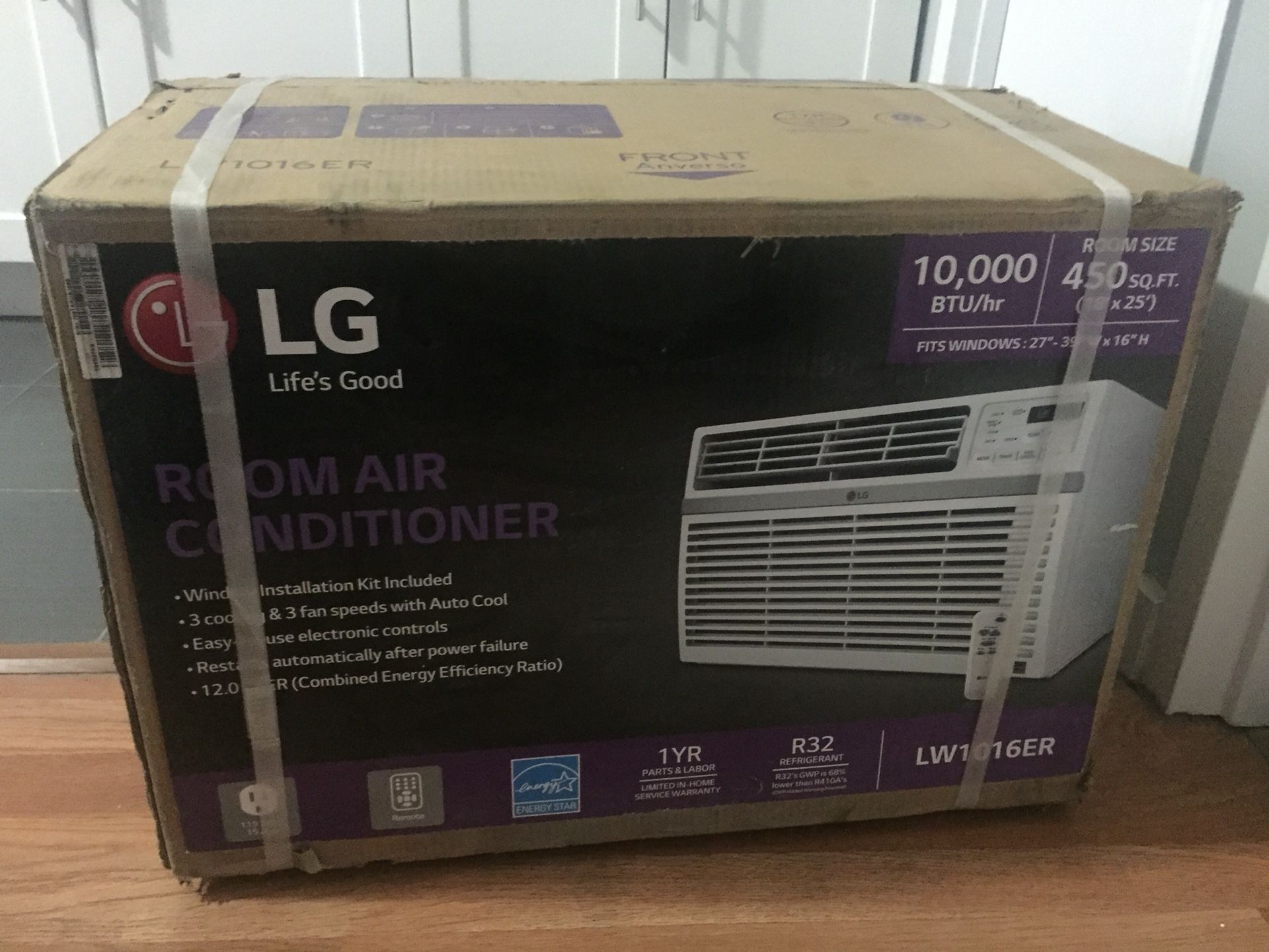 LG LW1016ER 10,000 BTU 115V Window-Mounted AIR Conditioner with Remote Control