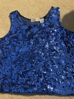 Woman’s sequins cotton shirt