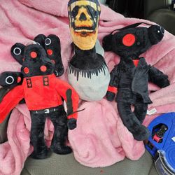 Skibidi Toilet Game Plushies 