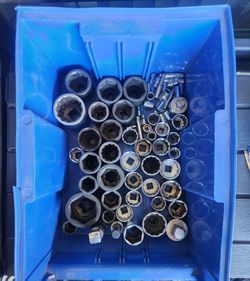 Bonney, Armstrong, Taiwan Socket Lot - 1/2, 3/8, 1/4 Driver