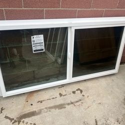 Window retrofit Double glass Brand new  Vinyl  Width 70 inches  Height 23 1/4 inches