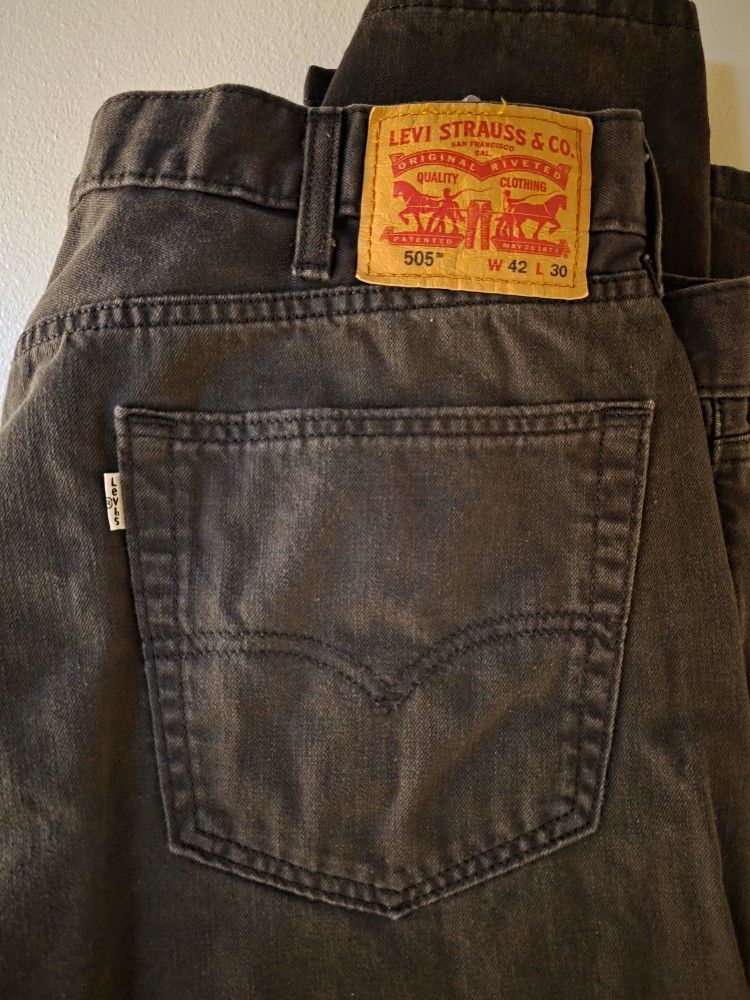 Levi's Men's 505 Used 42X30
