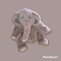 Dakin Large Plush Grey Elephant 