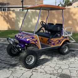 Gas Club Car Long Travel Golf Cart