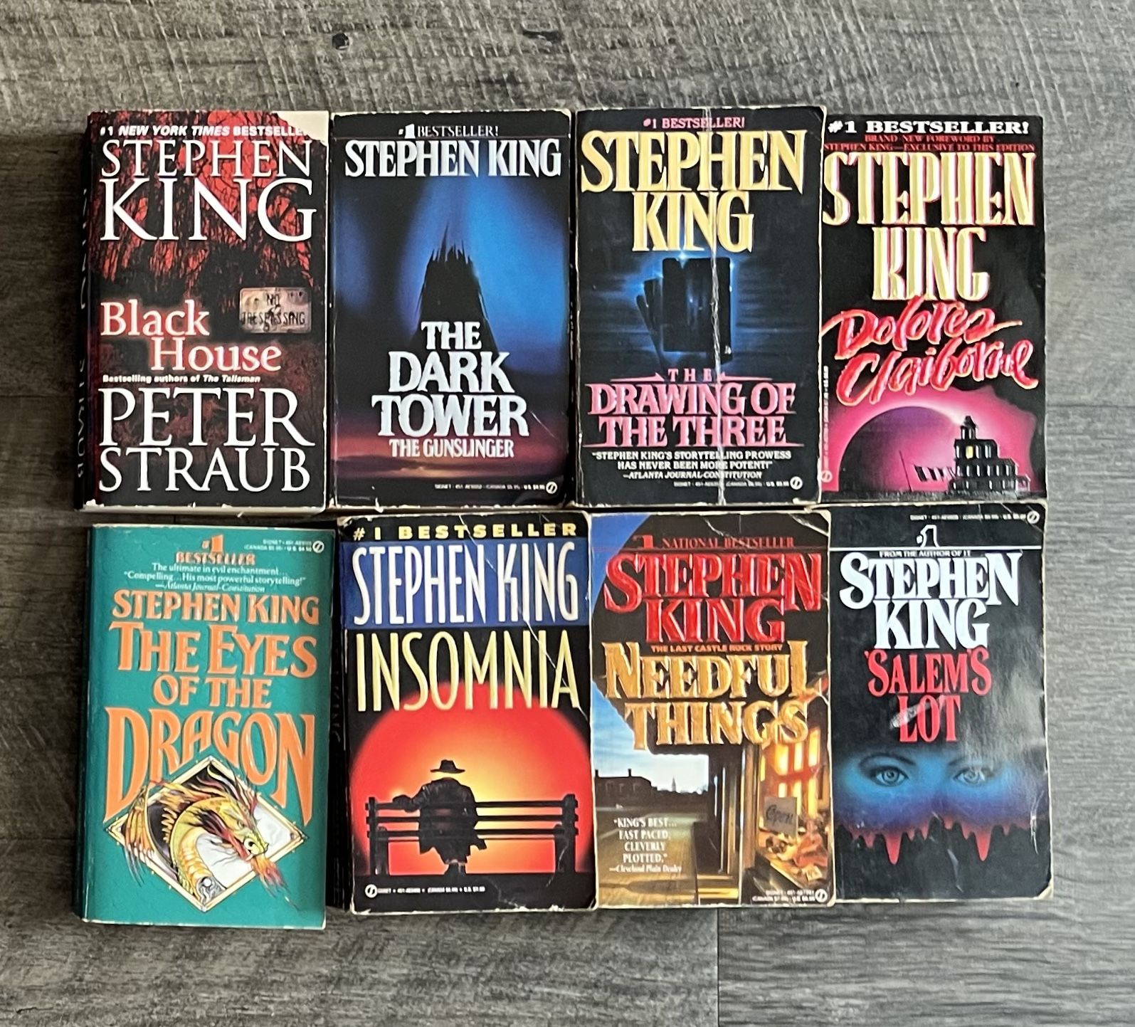 Stephen King Books (Lot of 8)