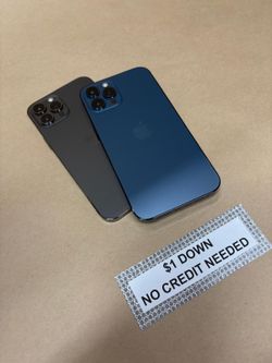 Apple IPhone 12 Pro Max 5G - Only $1 Today Pay The Rest Later! 