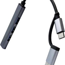 SGIN 5V/3A USB C Splitter, USB C Hub, USB C to USB Adapter, USB Type C Hub for Laptop, PC, Chromebook, MacBook and USB Type C Devices