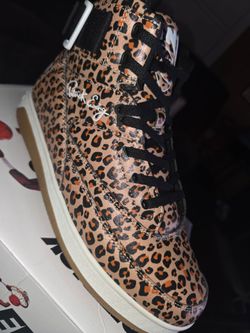 Ewing Patrick Athletics Women's 33 HI Orion  Leopard – Retro 1990 Hybrid Design Size 11 women's
