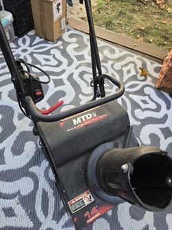 MTD 14" Electric Snowthrower
