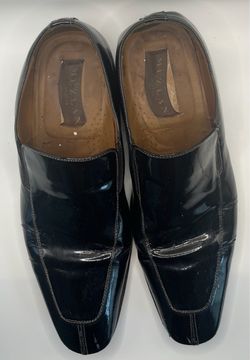 Mezlan Leather Black Loafers size 11